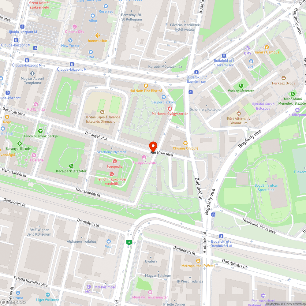 Parkolónak használt zöldterület bejelentés helye