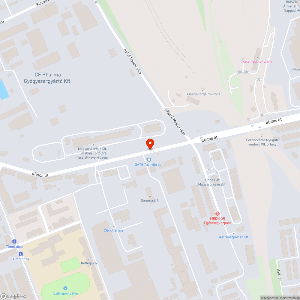 Megbillent fedlapok bejelentés helye