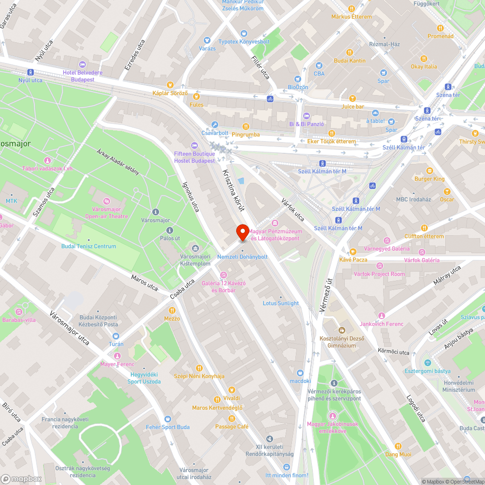 Sérült tábla bejelentés helye