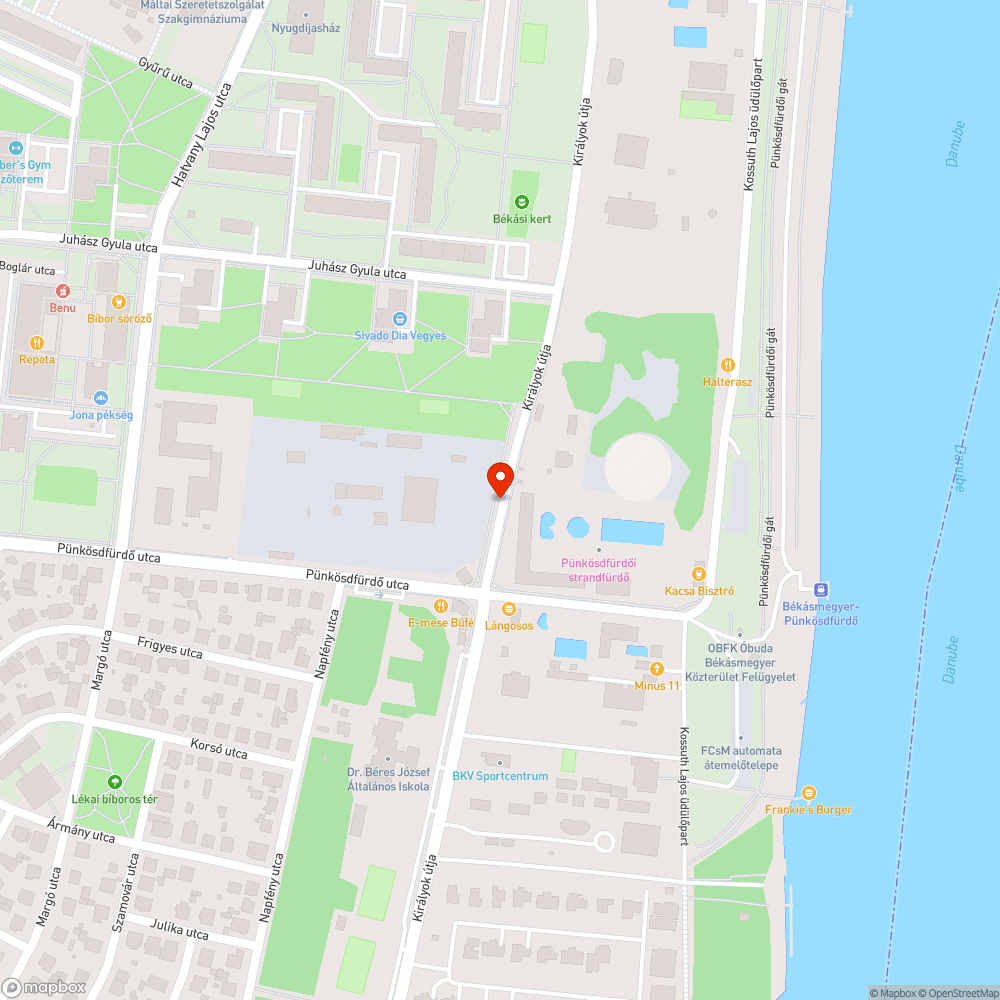 Kijárt mocsaras terület bejelentés helye