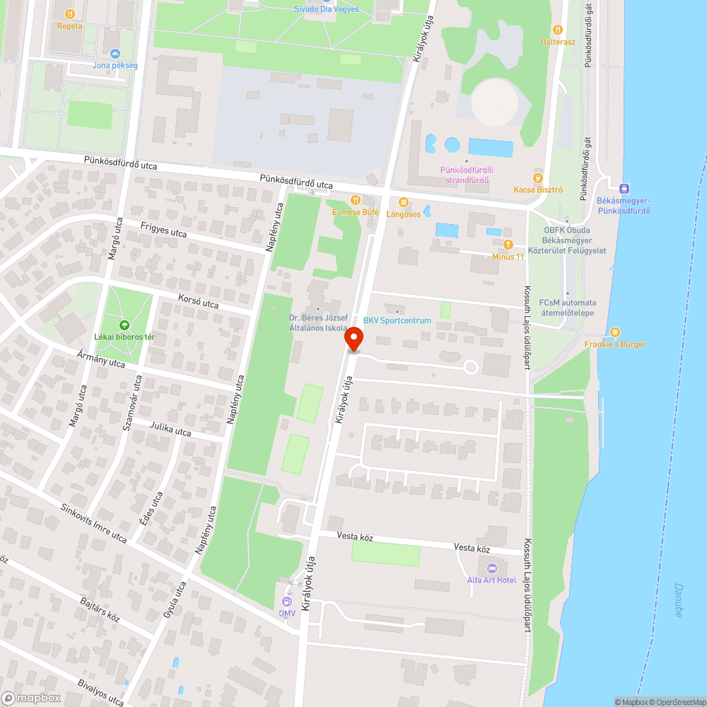 Rossz állapotú út, süllyedt fedlap bejelentés helye