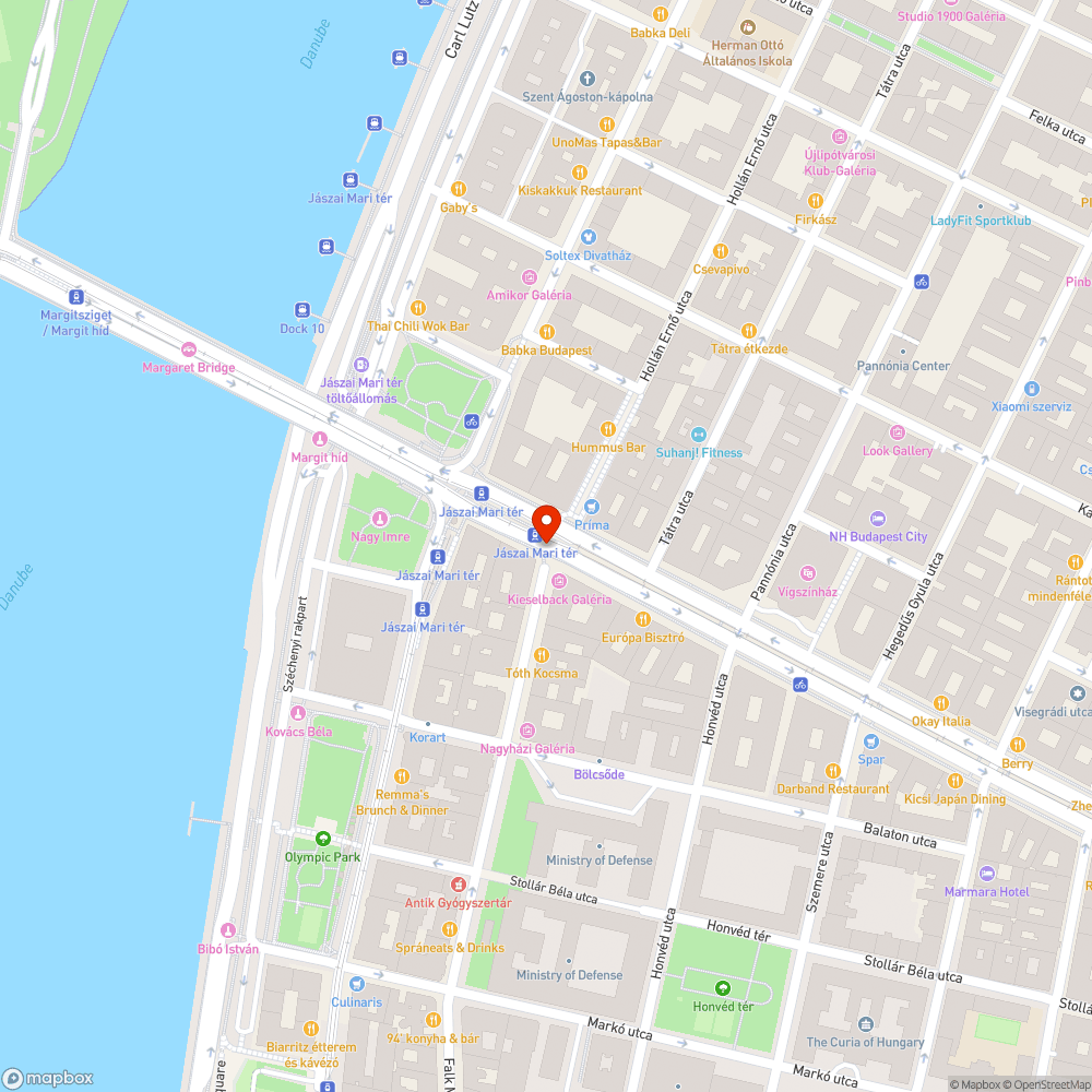 Kátyús sínpálya a zebránál bejelentés helye