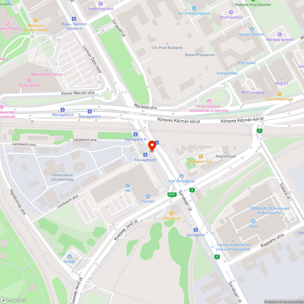 Letört fényterelő bejelentés helye