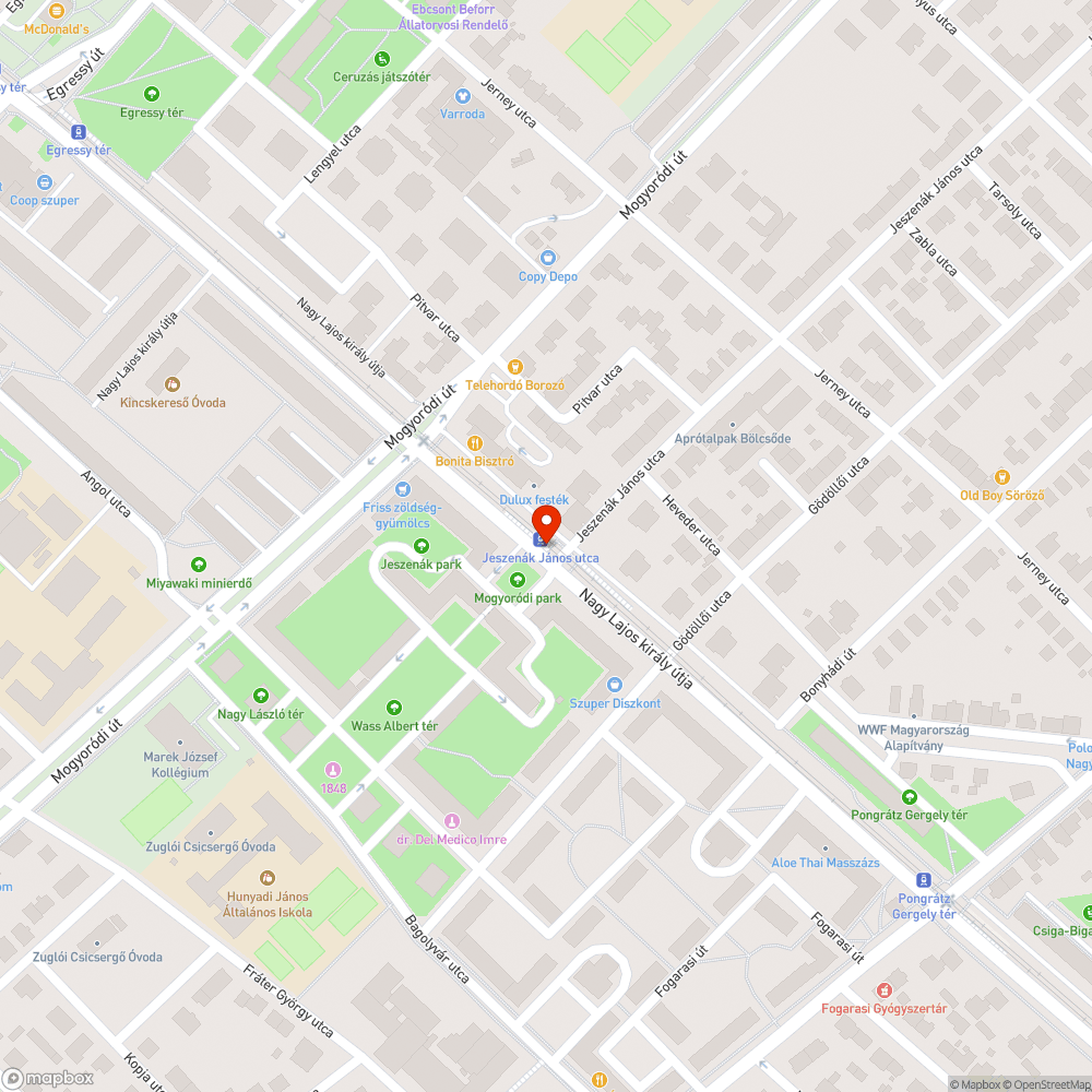 Lekopott a festék a buszmegálló padjáról bejelentés helye