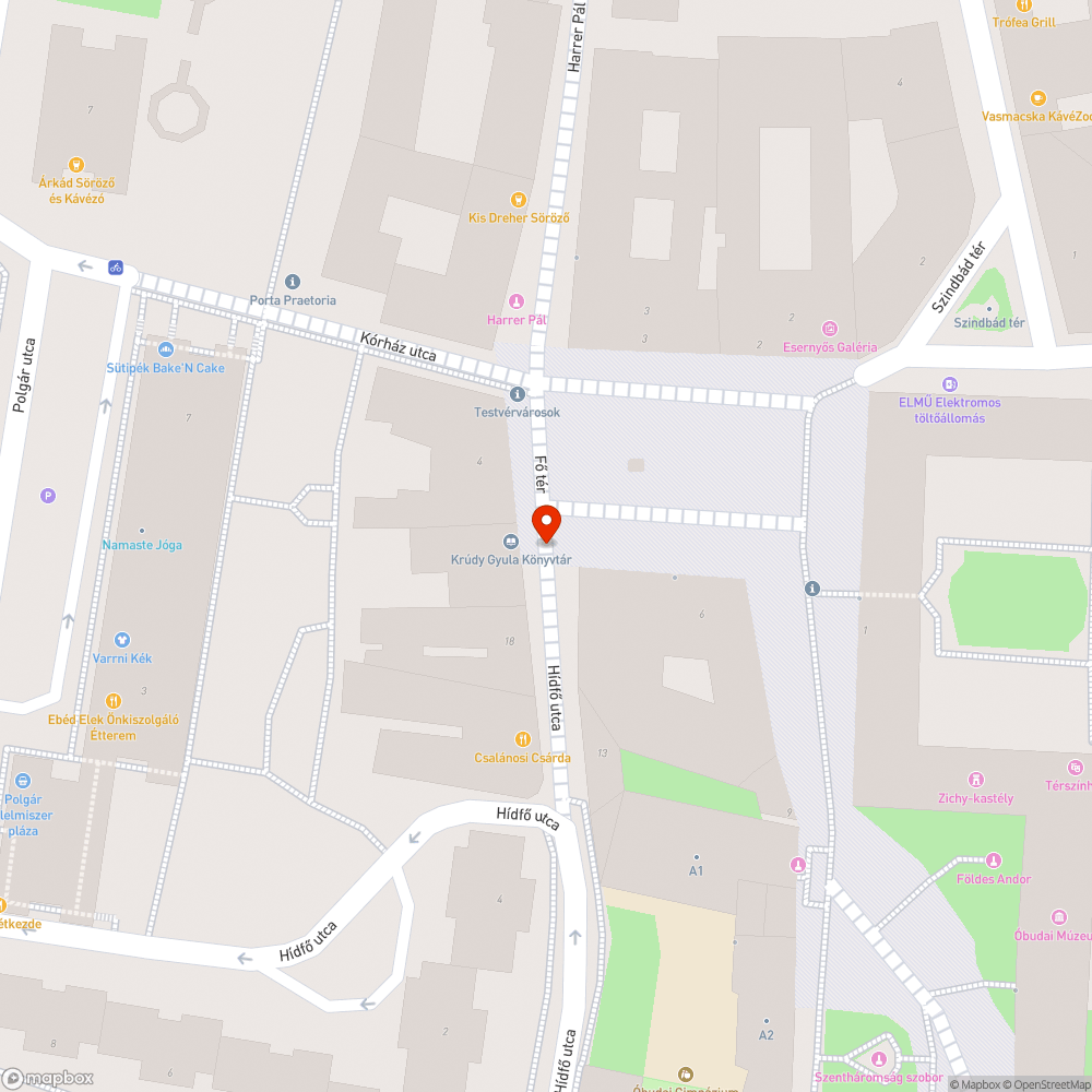 Megkopott utcanévtábla cseréje bejelentés helye