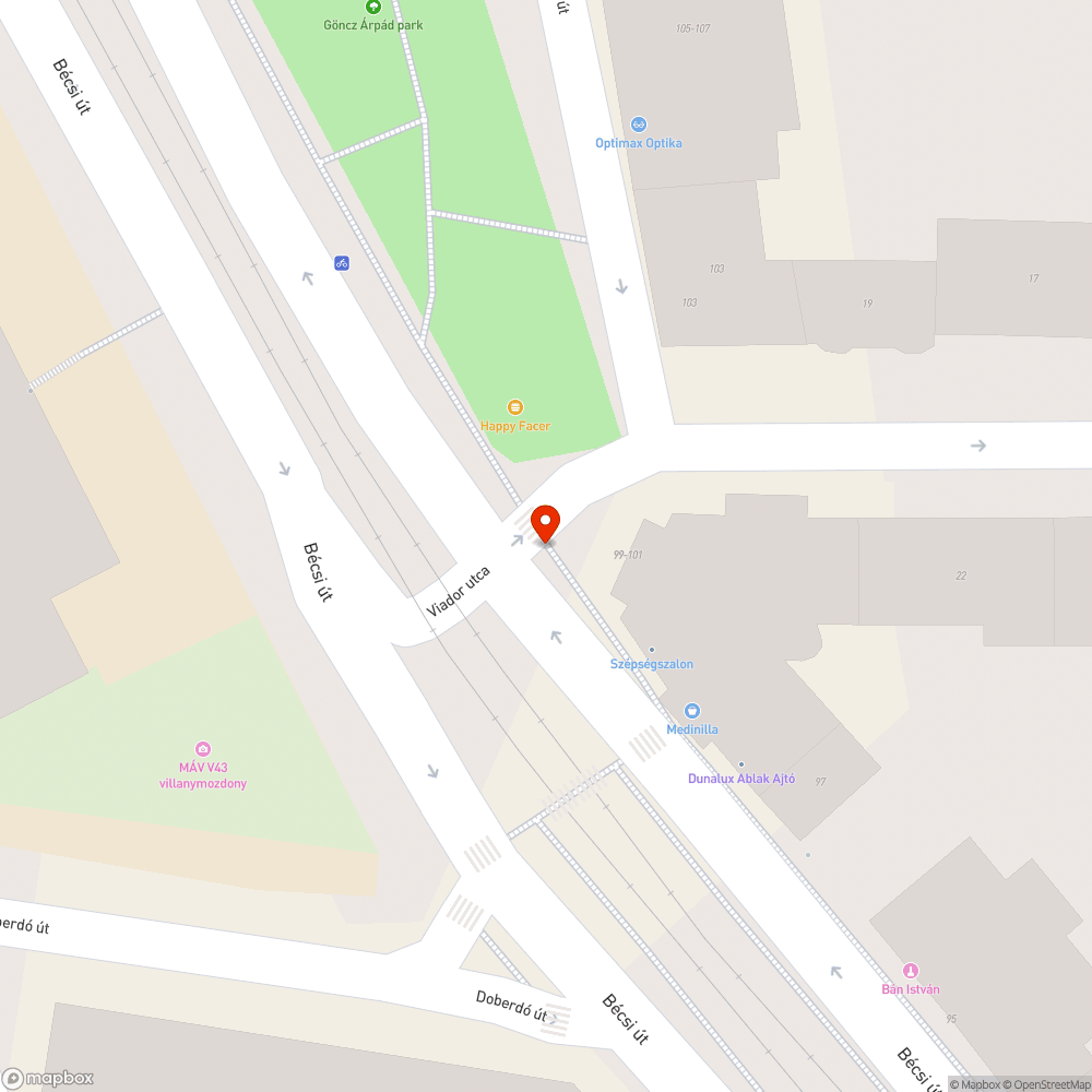 Elhajlott közlekedési táblák bejelentés helye