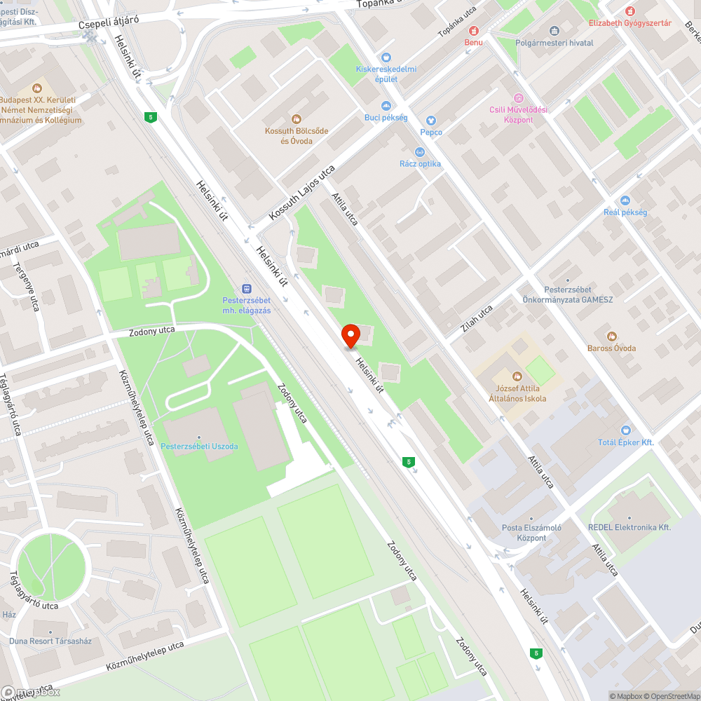 Megsüllyedt Forgalomirányitás fedlap bejelentés helye