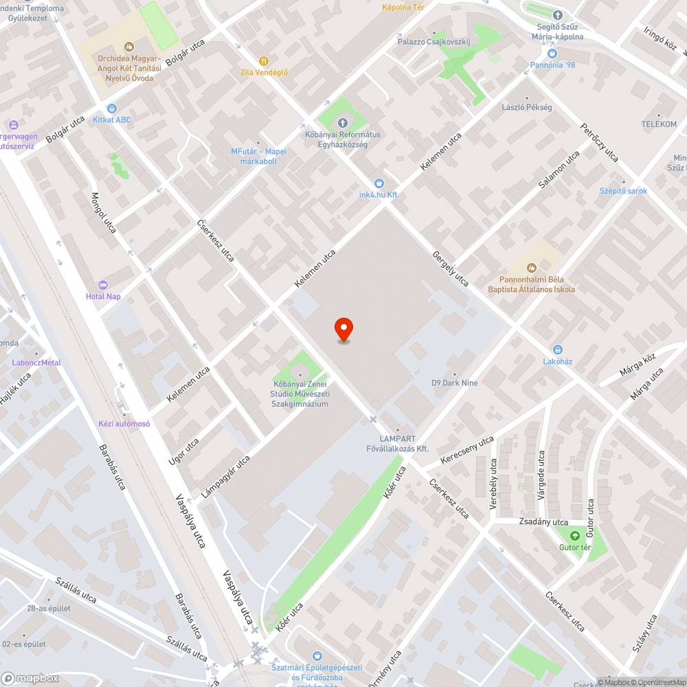 Megsüllyedt fedlap bejelentés helye