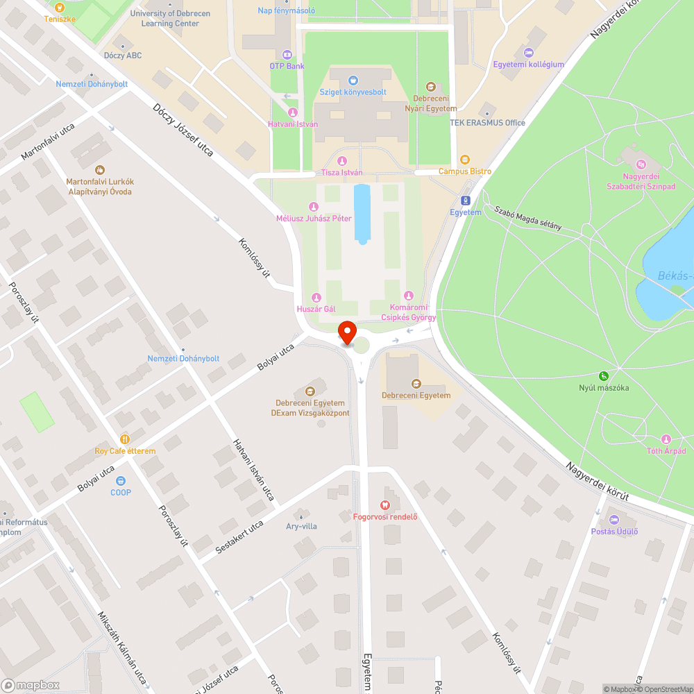 hibás lámpafej és hiányzó ajtóka bejelentés helye