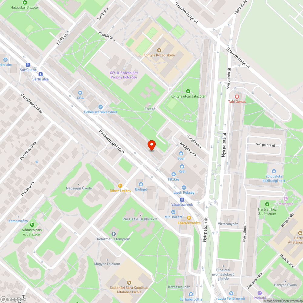 Üzemképtelen roncs bejelentés helye