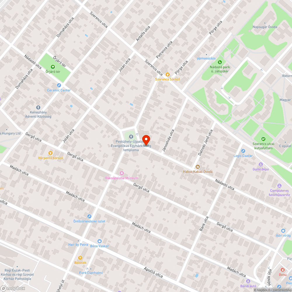 Üzemképtelen kocsi bejelentés helye