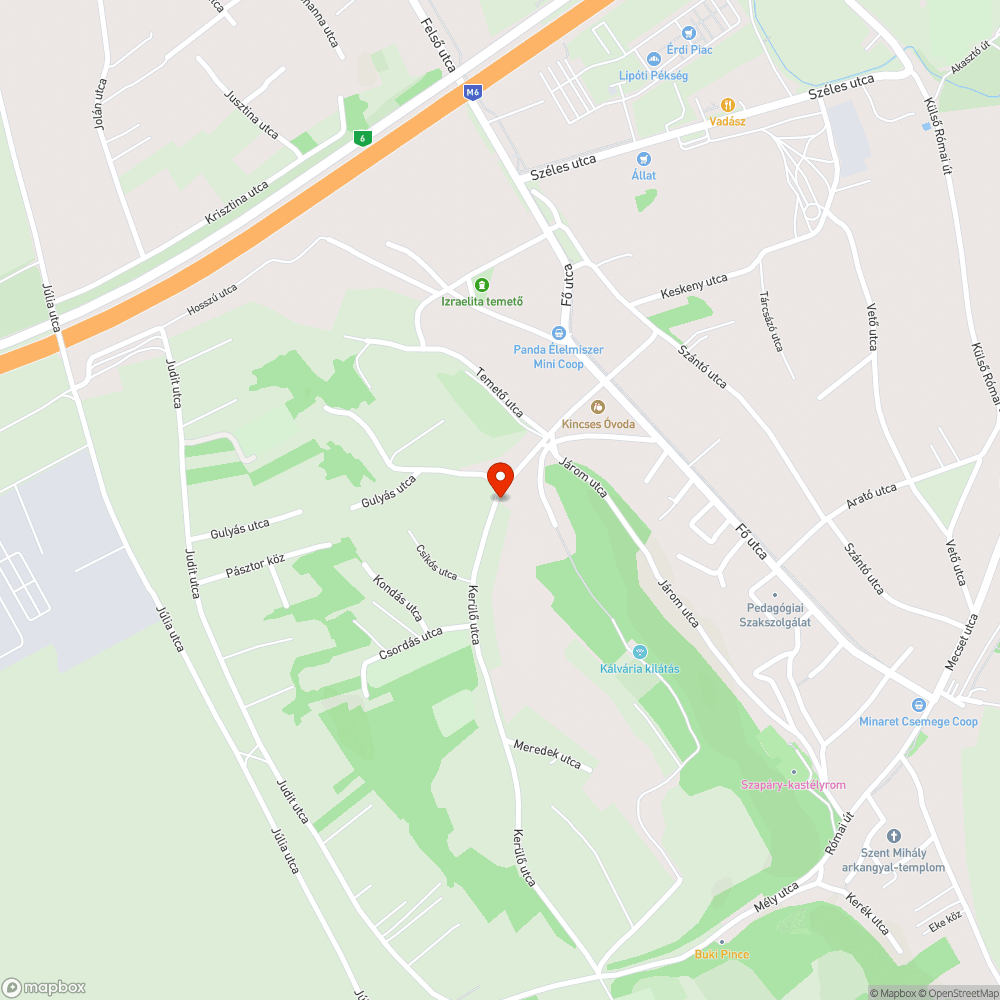 Kátyús út, kiálló csatorna fedelek bejelentés helye