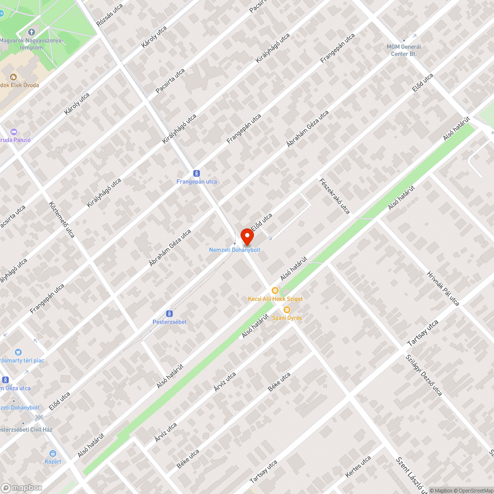 Elhullott állati tetem a járdán bejelentés helye