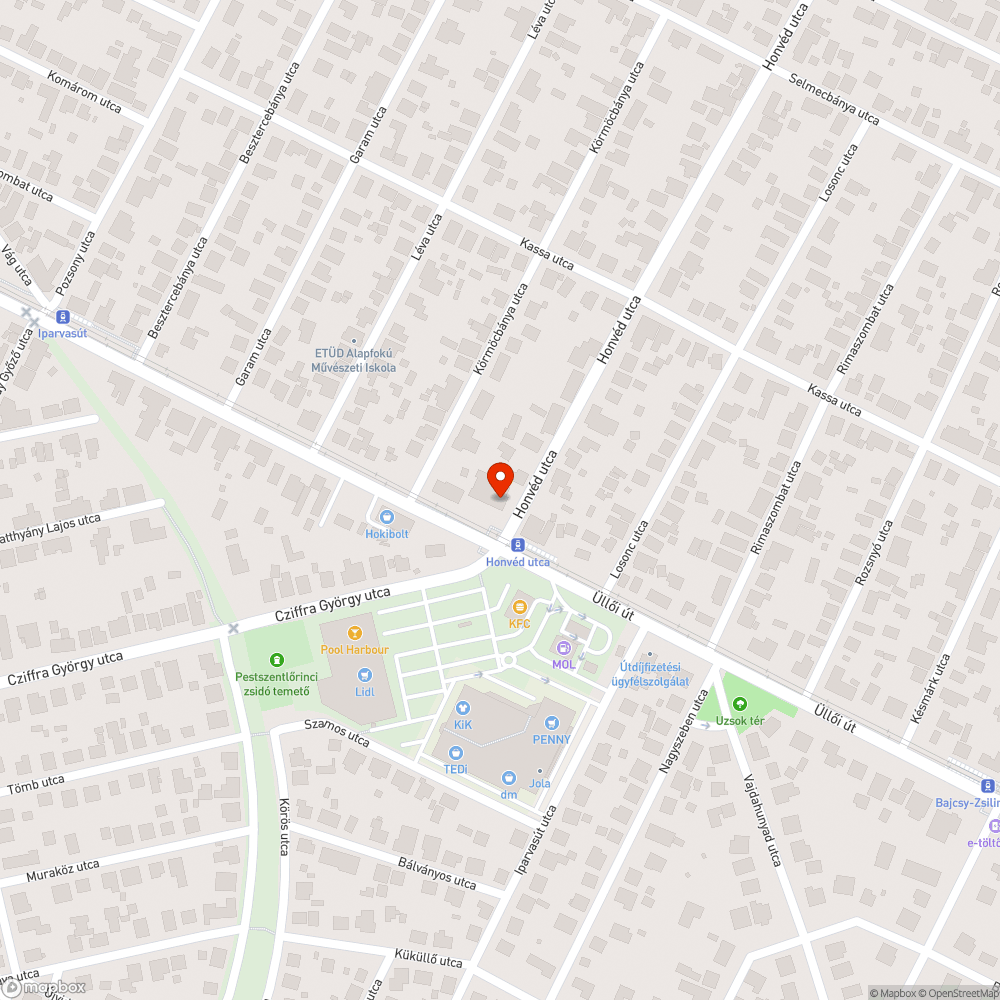 Üzlet parkolójának akadálymentesítése bejelentés helye