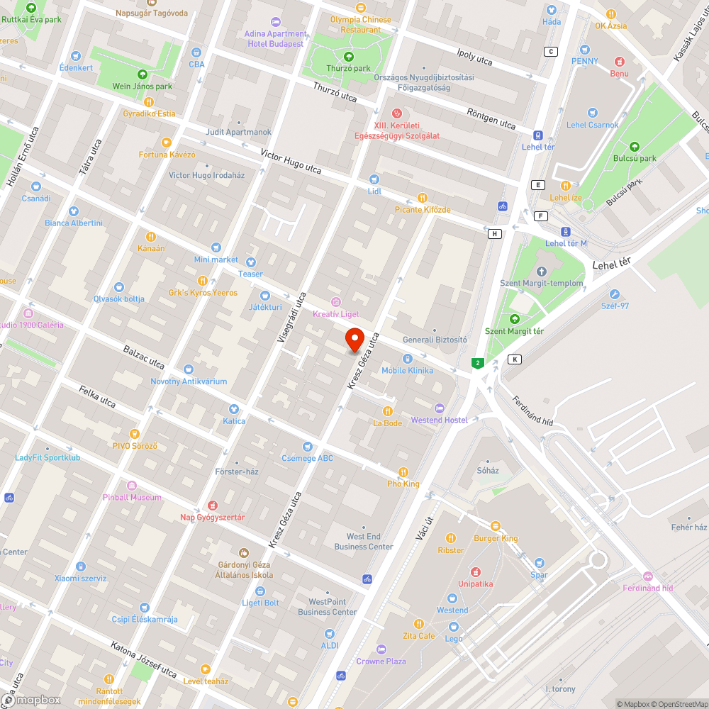 Szétdobált szemét bejelentés helye