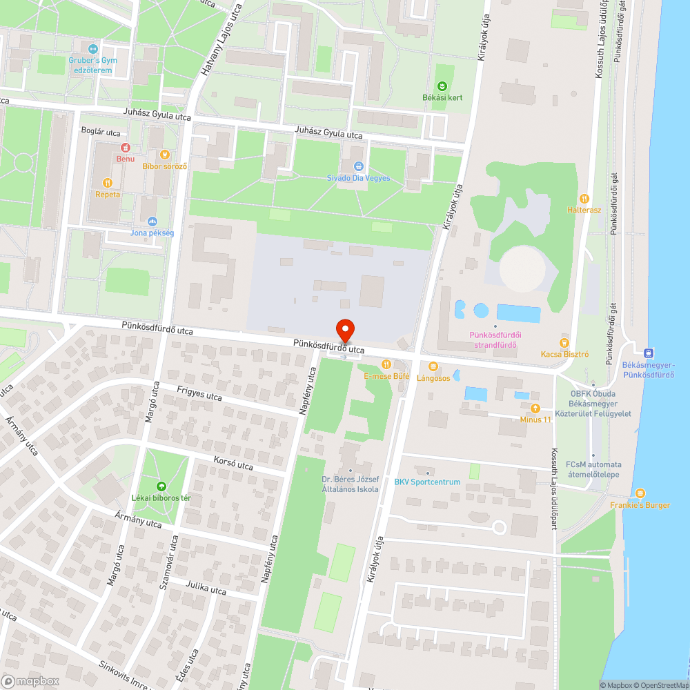 Hiányzó pollerek bejelentés helye