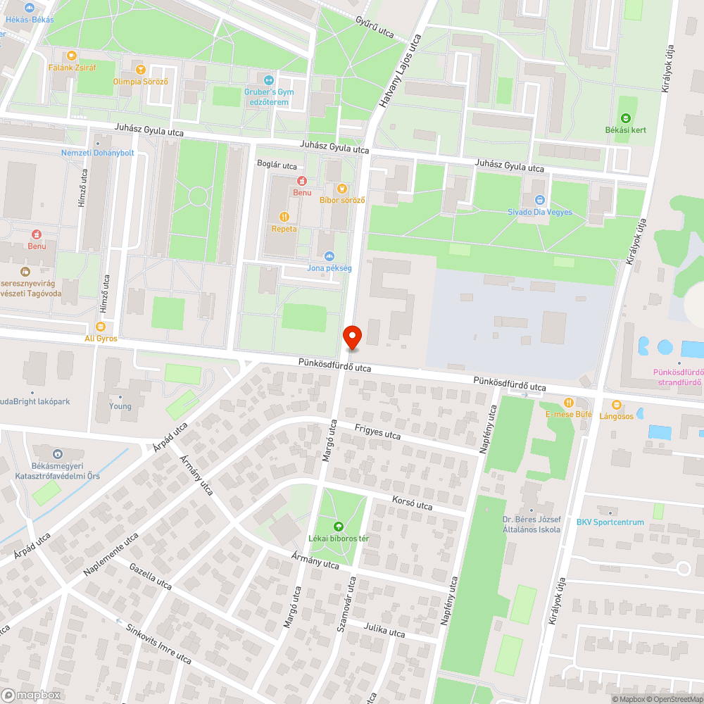 Szemét mindenhol bejelentés helye