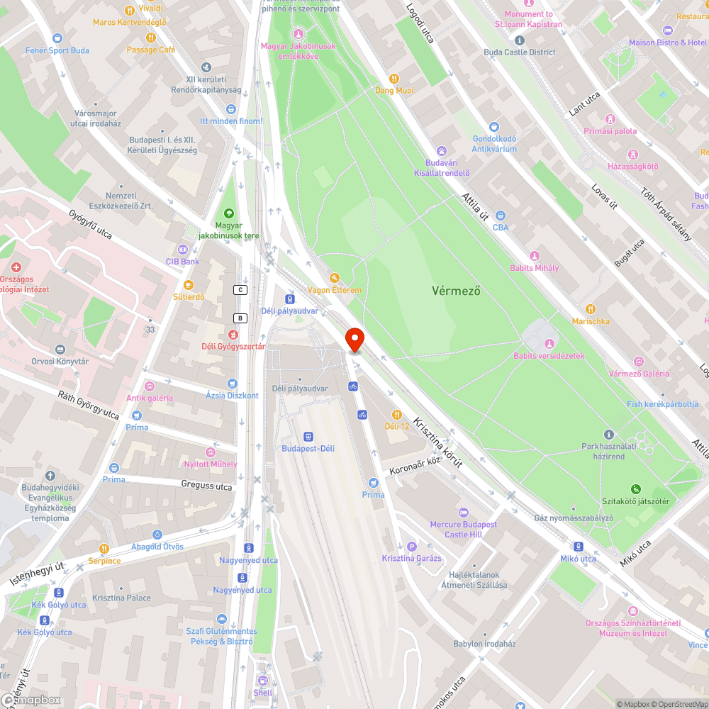 Kidöntött tábla bejelentés helye