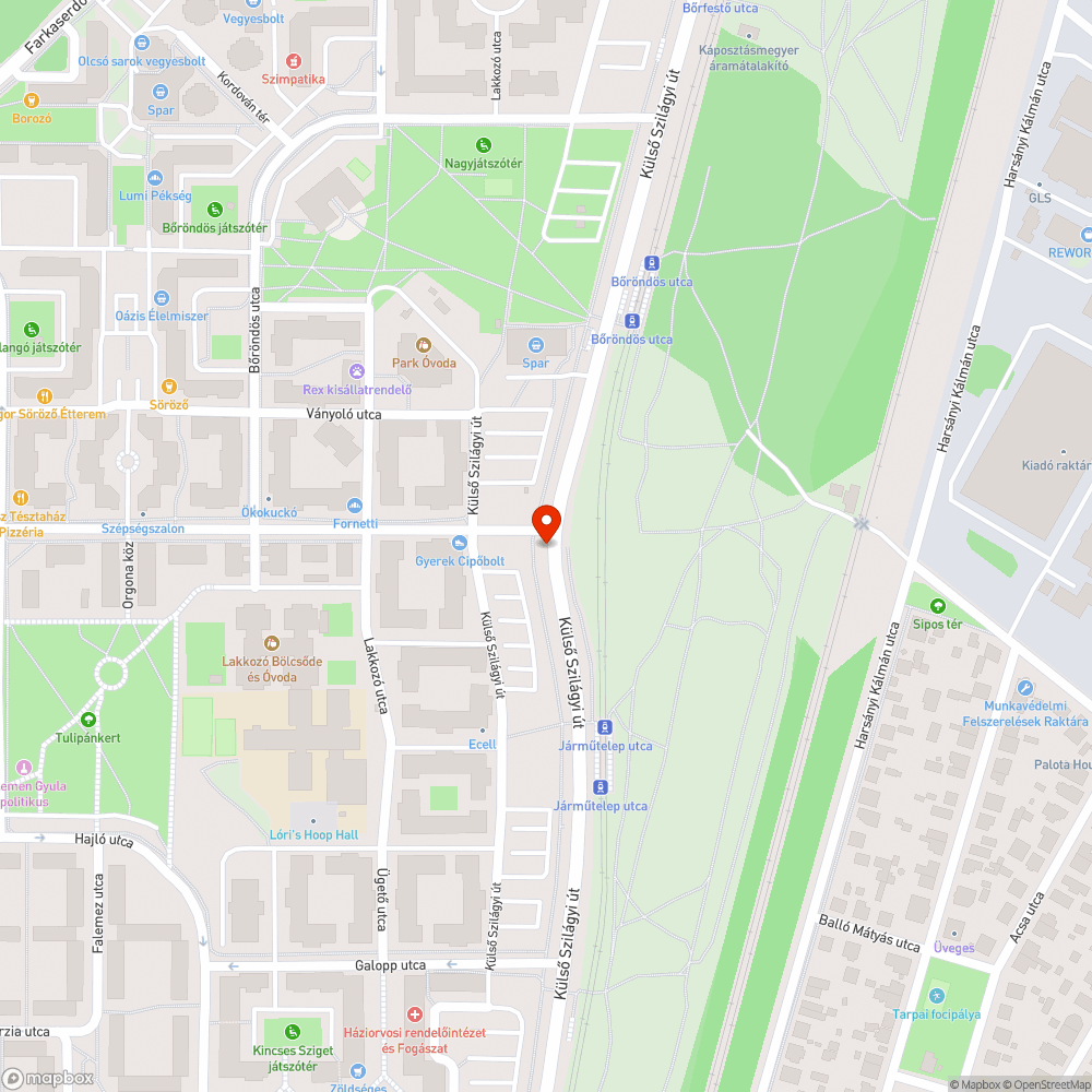 Szalagkorlát hiánya bejelentés helye