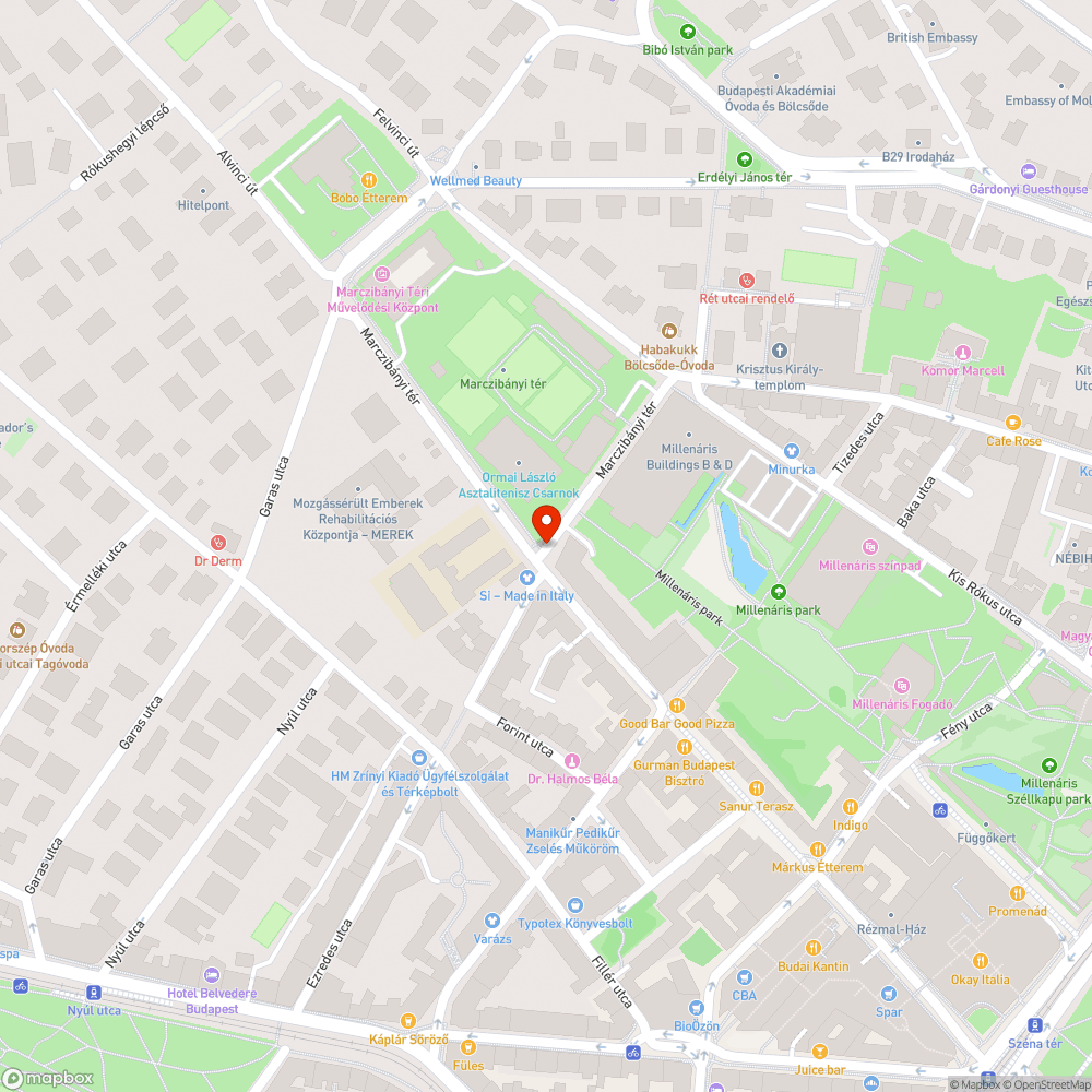 Hiányzó, kidőlt parkolásgátló oszlop bejelentés helye