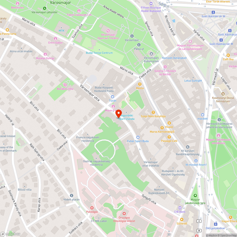 TV maradék bejelentés helye