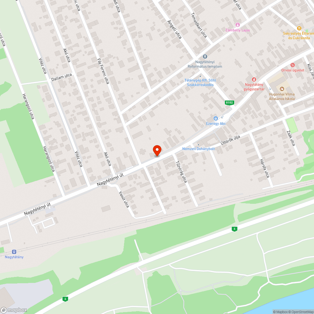 Balesetveszélyes járda bejelentés helye