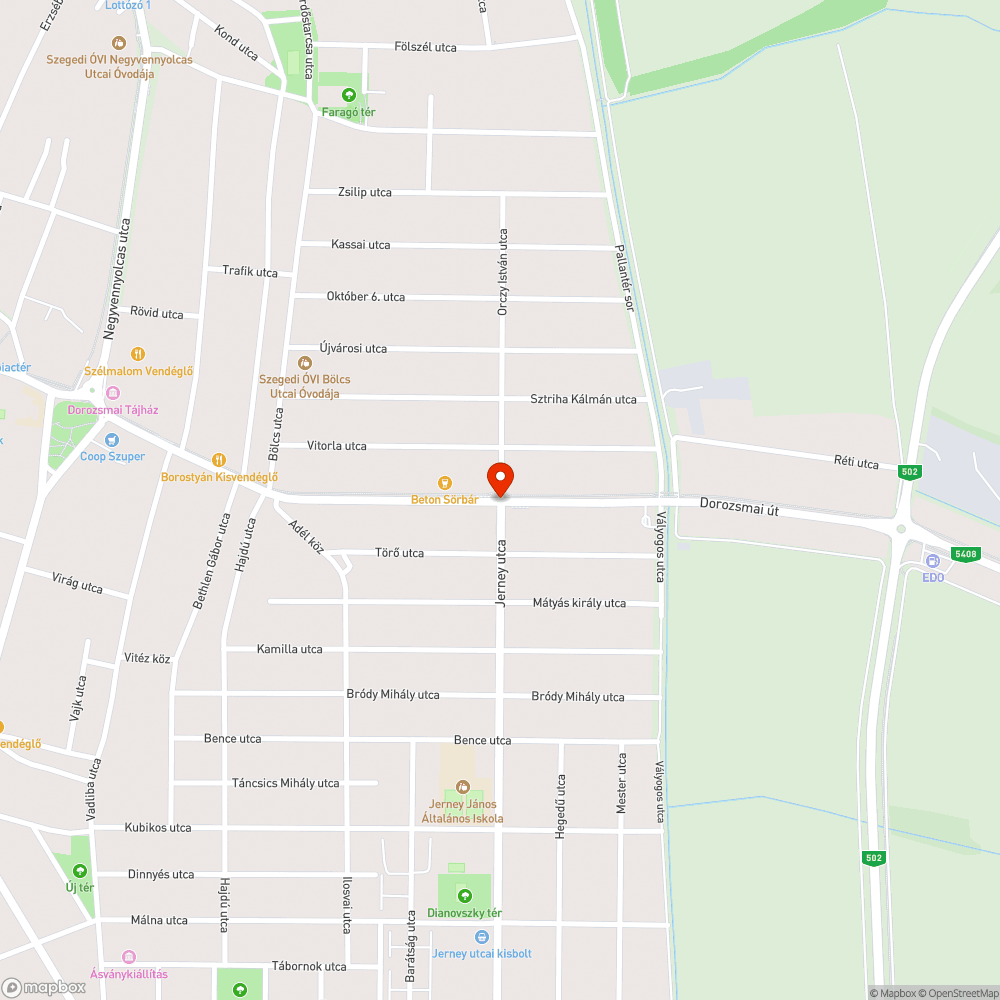 Gyalogos lámpa jelzőgomb bejelentés helye