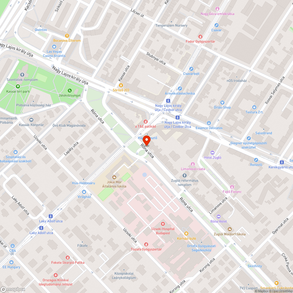 Darabokra tört aszfalt a megállóban bejelentés helye