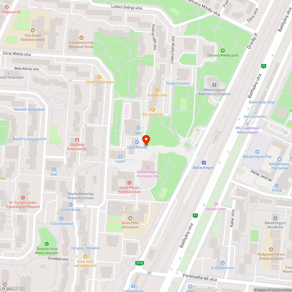 Vízelvezető csatorna megsüllyedt bejelentés helye