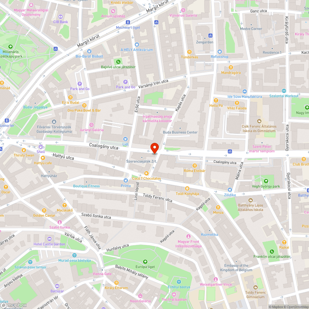 Megdőlt tábla bejelentés helye