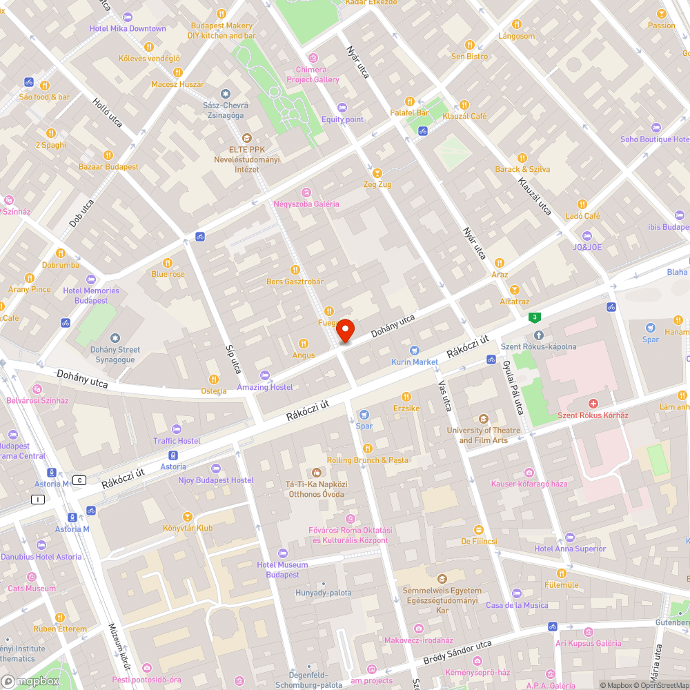 Tükör hiány,  sérült bejelentés helye