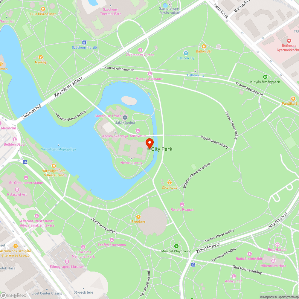 Graffiti a Mezőgazdasági Múzeumon bejelentés helye