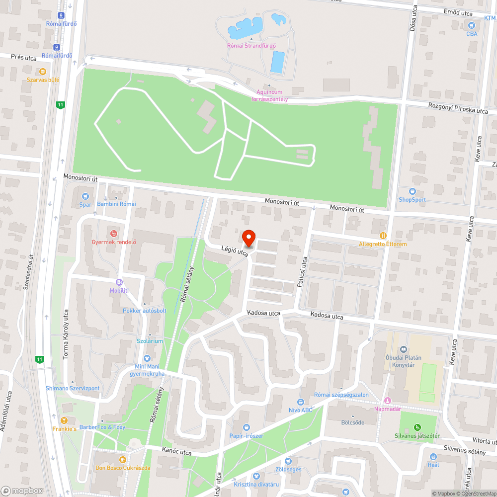 Illegális szemet lerakat bejelentés helye