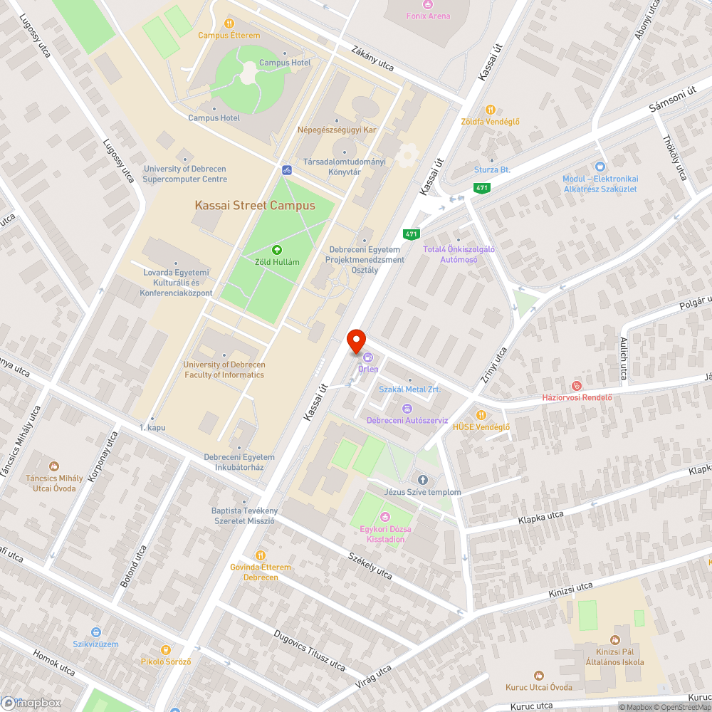 nem világító Citylight bejelentés helye