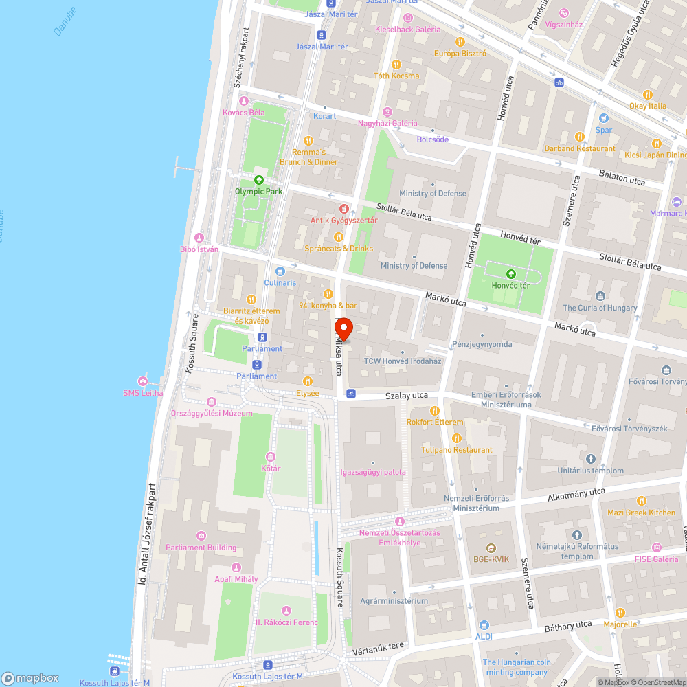 Omlásveszély bejelentés helye