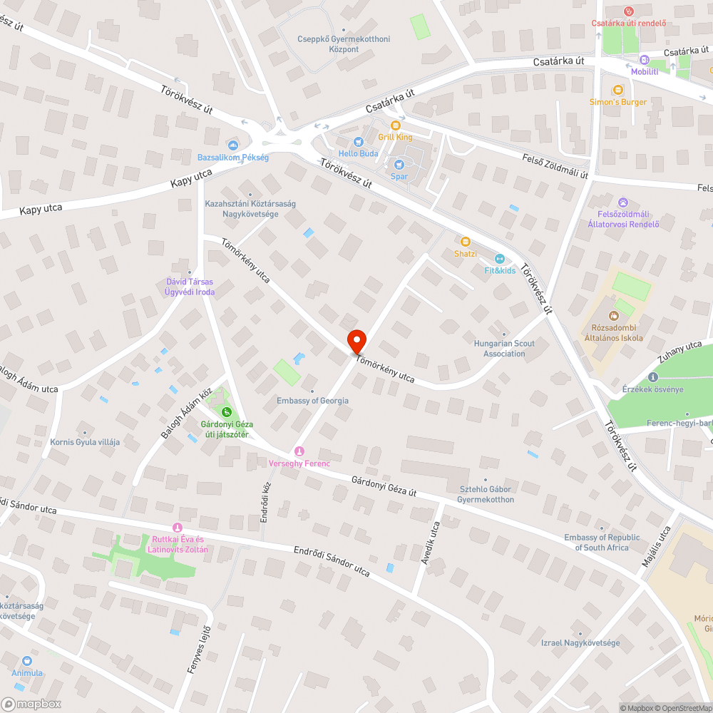 Esővíz elvezetés bejelentés helye