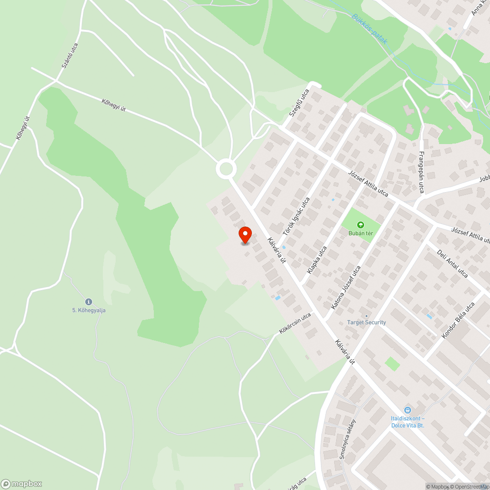 Levágott ágak a zöldövezetben bejelentés helye