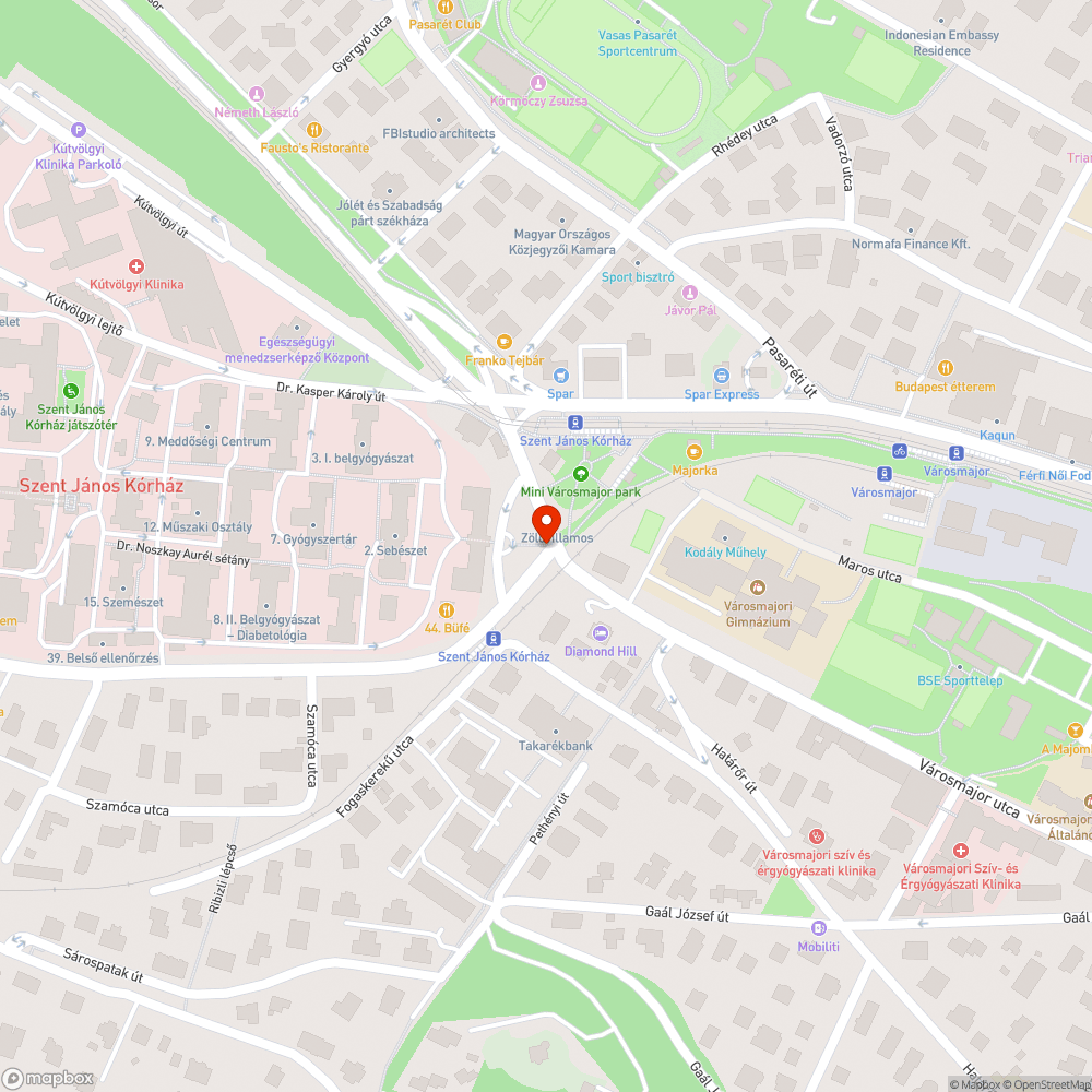 Rossz gyalogos lámpa bejelentés helye