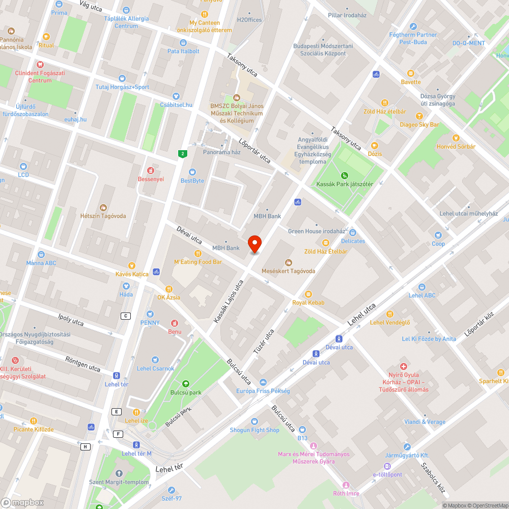 Megdőlt tábla bejelentés helye