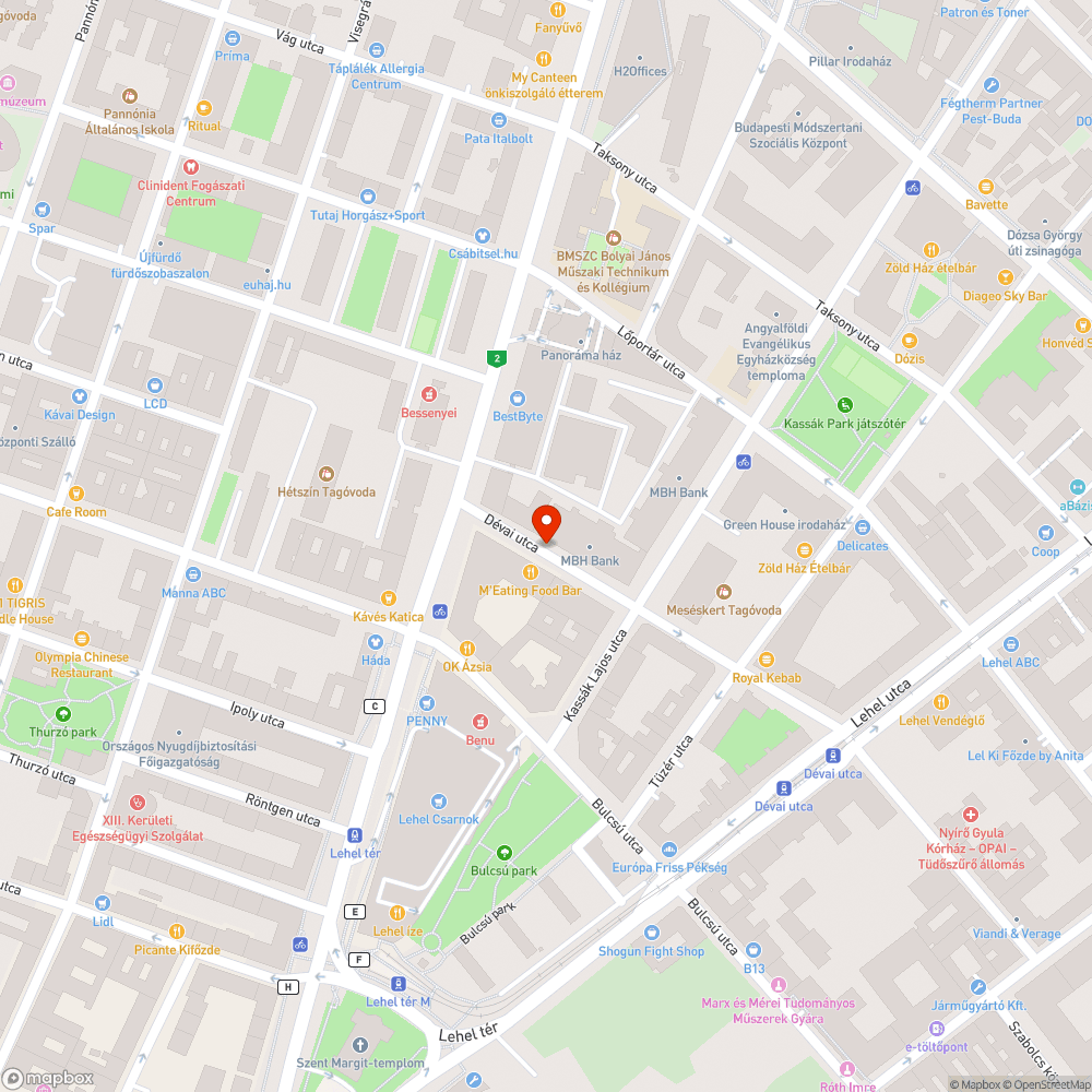 Elfordult tábla, alacsony elhelyezés bejelentés helye