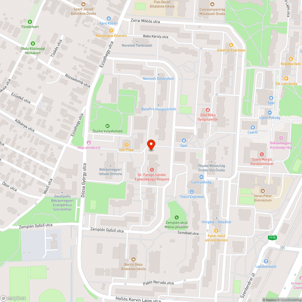 Zsákos és szárazlevél halmaz bejelentés helye