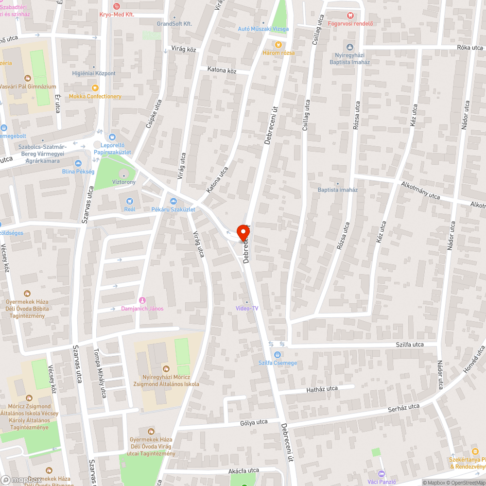 Elfoglalt kerékpársáv bejelentés helye