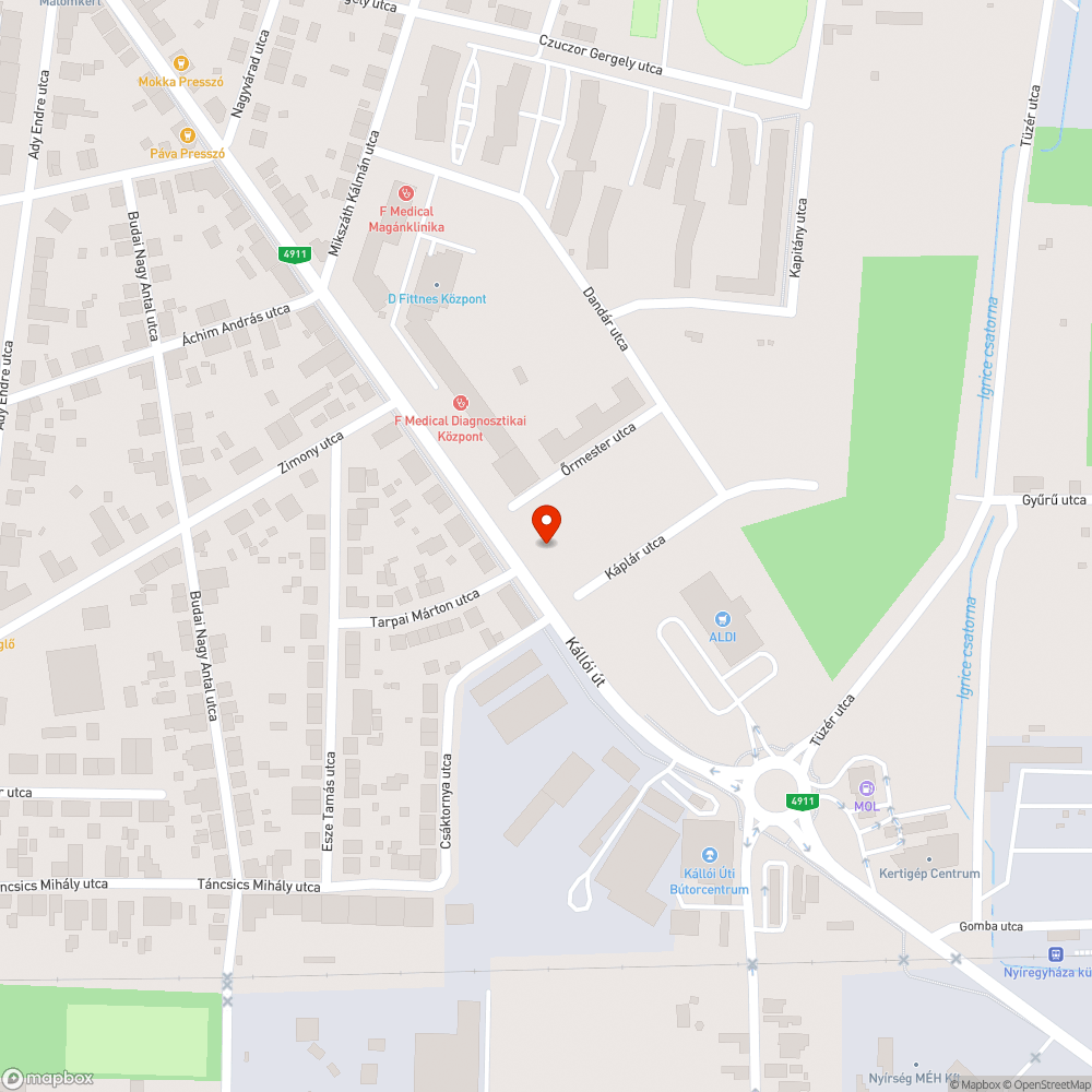 Szemetes környék bejelentés helye