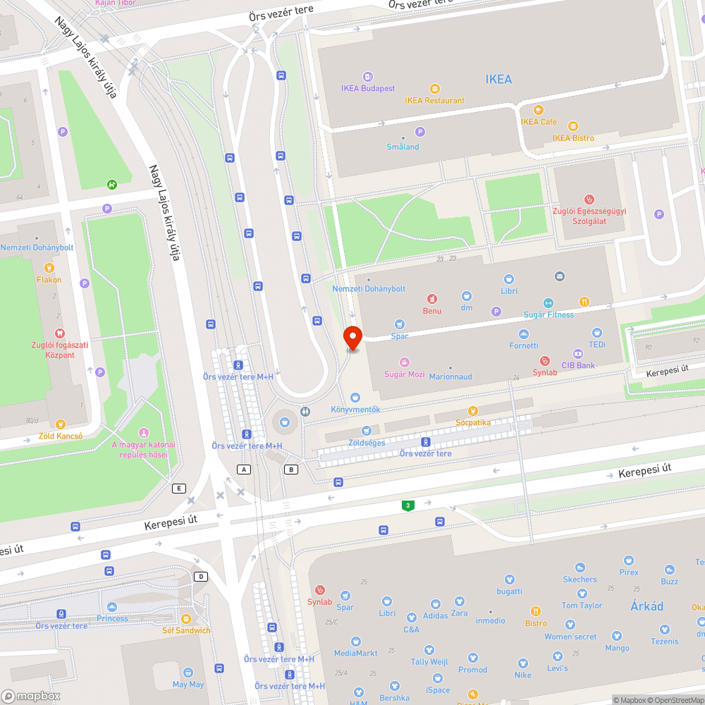 Széles, botlásveszélyes repedések a járdán. bejelentés helye