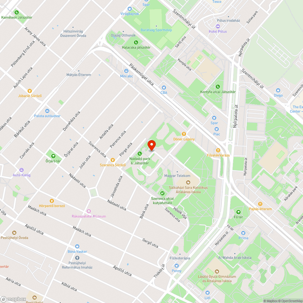 Fedel nelkuli kuka bejelentés helye