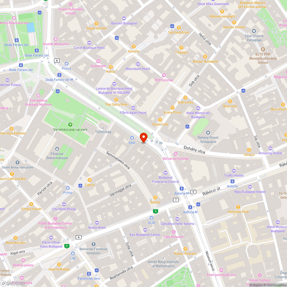 Kidőlt oszlop bejelentés helye