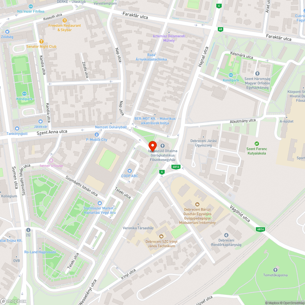 hibás lámpafej bejelentés helye