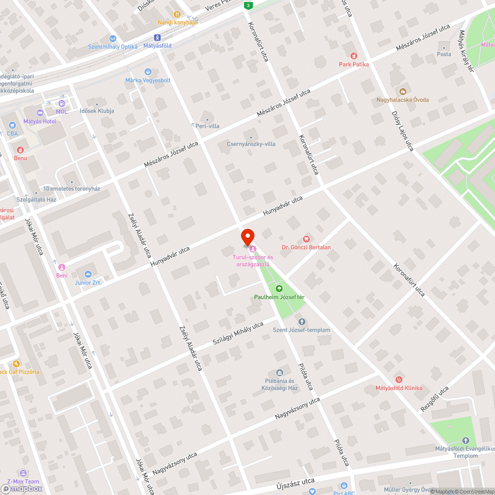 Hiányos járda bejelentés helye