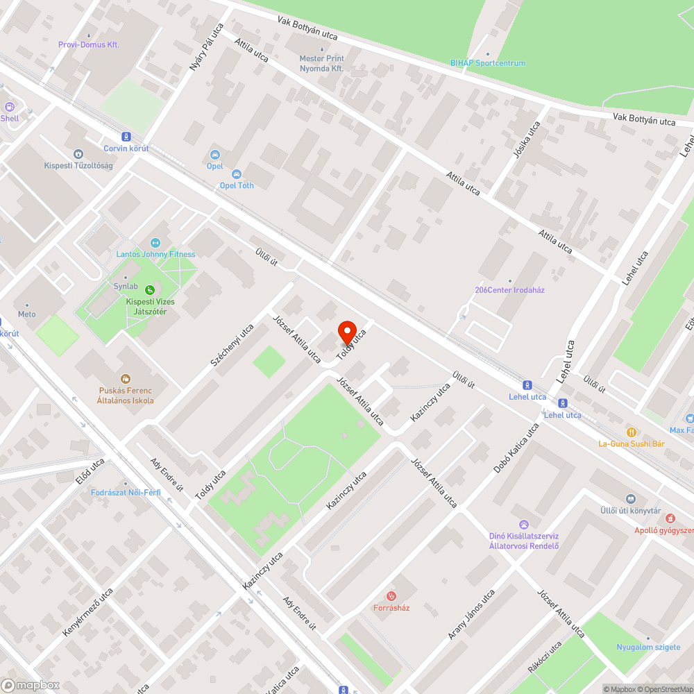 Törött, üzemképtelen autó bejelentés helye