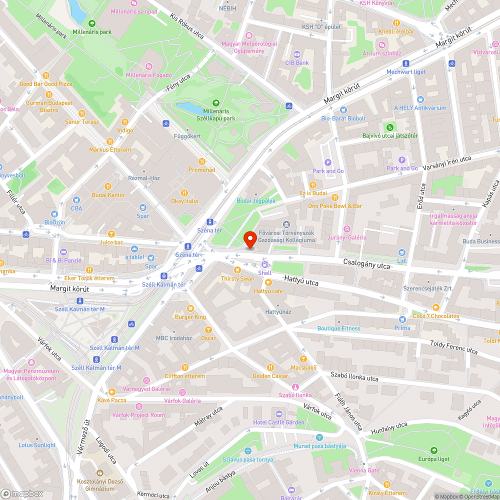 Megdőlt tábla bejelentés helye